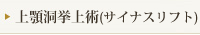 上顎洞挙上術